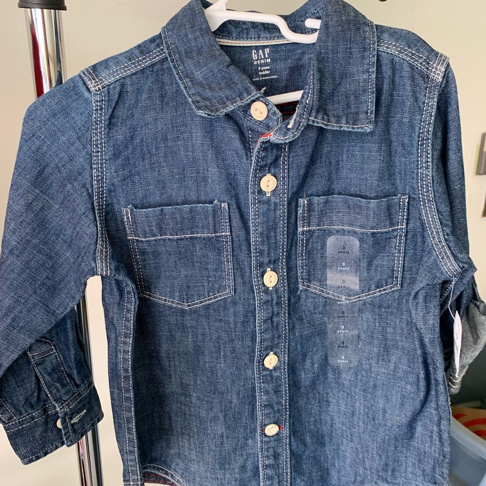 Gap denim shirt